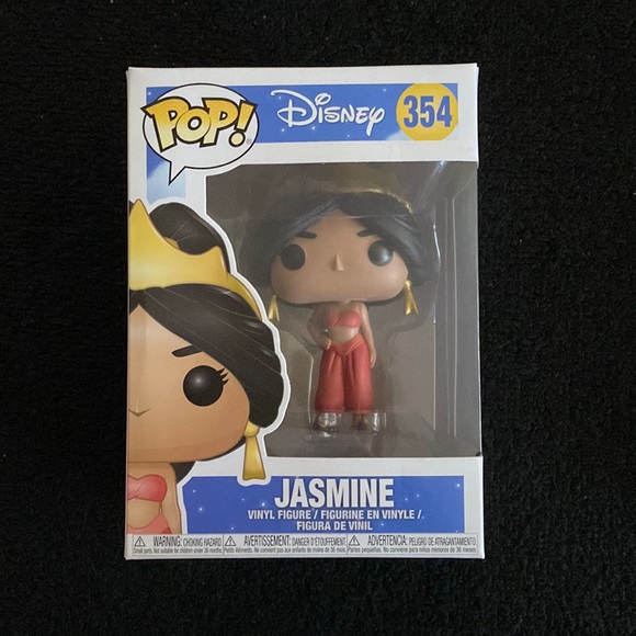 Funko, Toys, Jasmine Red Outfit From Aladdin Funko Pop